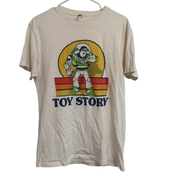 Toy Story Buzz Lightyear Tee Vintage 90s Alstyle Original Disney Medium - Picture 1 of 5